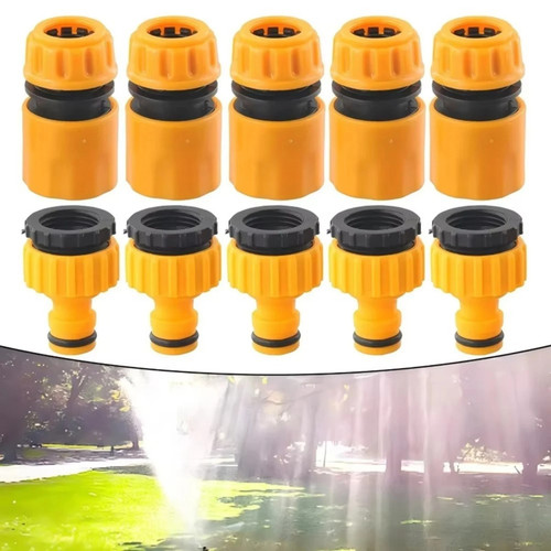 10x garden hose tap connector - 10x,