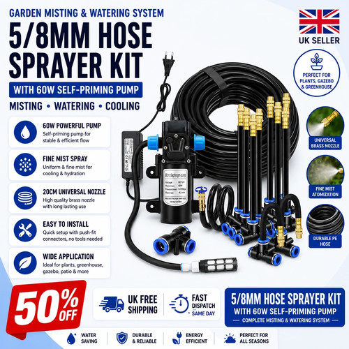 Drip irrigation system kit - irrigation,